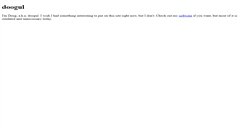 Desktop Screenshot of doogul.com